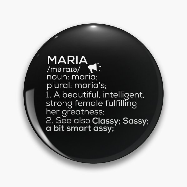 Item preview, Maria Name Definition designed and sold by Teelogic.