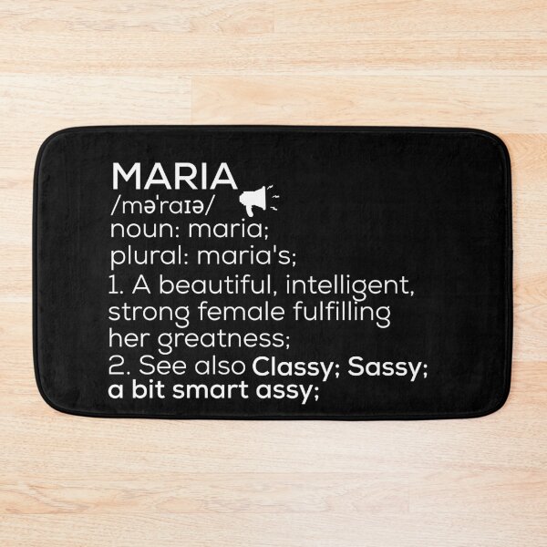 Item preview, Maria Name Definition designed and sold by Teelogic.