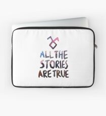 All the stories are true (watercolor) Laptop Sleeve