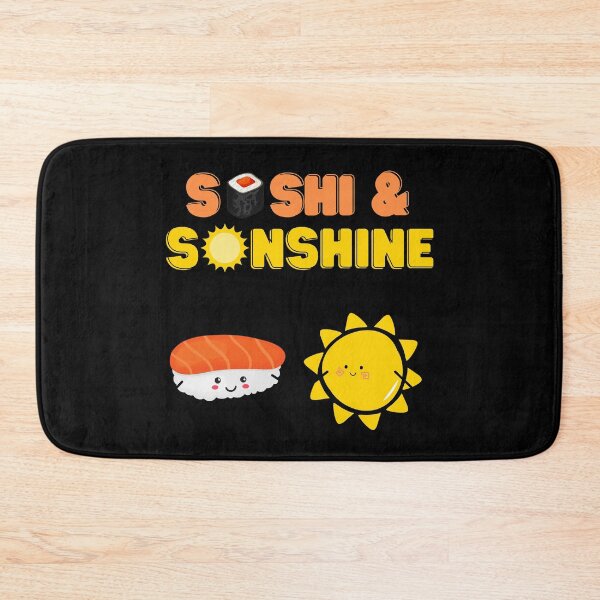 Aperçu de l'œuvre Sushi and Sunshine - Cute Sushi and Sunshine  créée et vendue par Trndii.