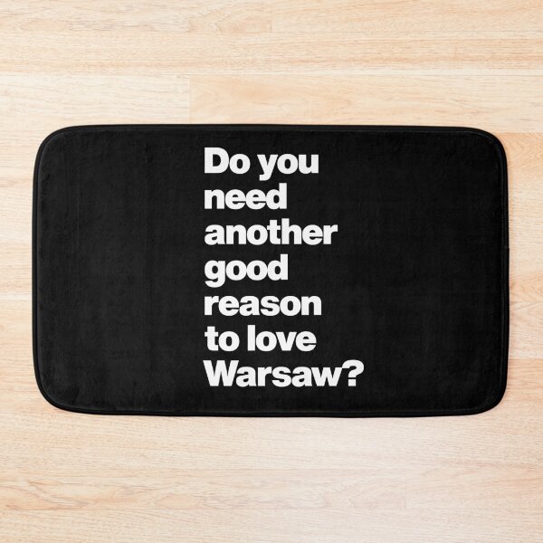 Item preview, Do you need another good reason to love Warsaw Poland designed and sold by elhefe.