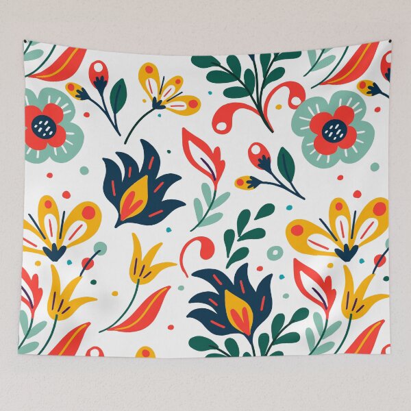 Item preview, seamless flower pattern modern  designed and sold by Sya Prints.