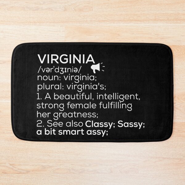 Item preview, Virginia Name Definition designed and sold by Teelogic.