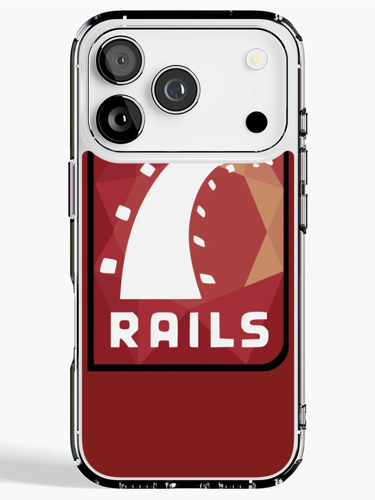 Thumbnail 1 of 5, iPhone Case, Ruby On Rails designed and sold by Backpackers Travelers & Developer.