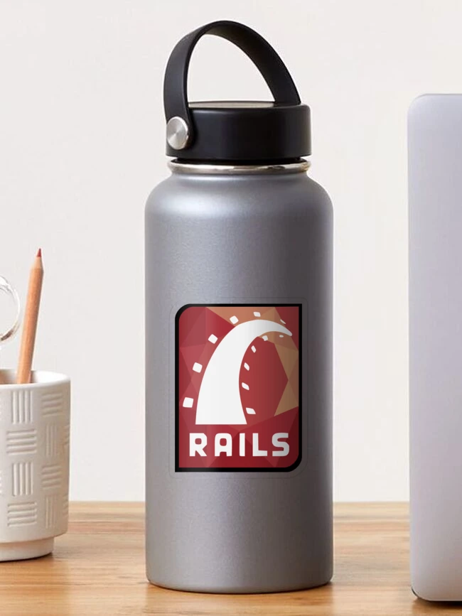 Thumbnail 1 of 3, Sticker, Ruby On Rails designed and sold by Backpackers Travelers & Developer.