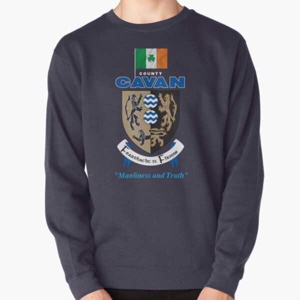 County Cavan Ireland - Official Crest Pullover Sweatshirt