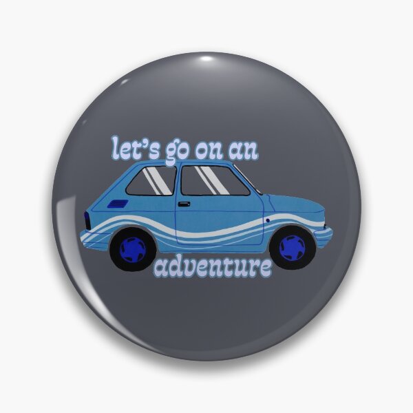 Item preview, Fiat 126 blue designed and sold by LenasScribbles.