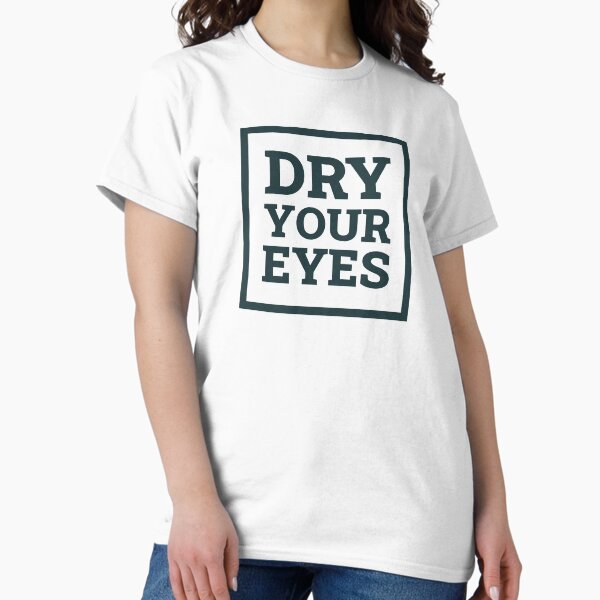 Vista previa del artículo con la obra «Seca tus ojos (verde oscuro)», diseñado y vendido por FilipeFerreira.