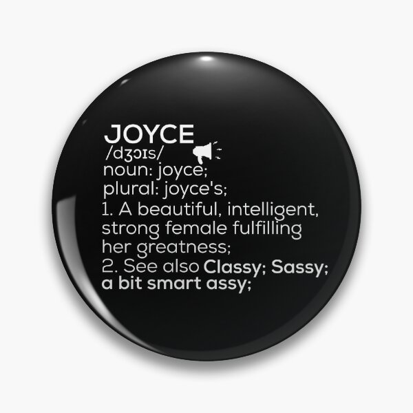 Item preview, Joyce Name Definition designed and sold by Teelogic.