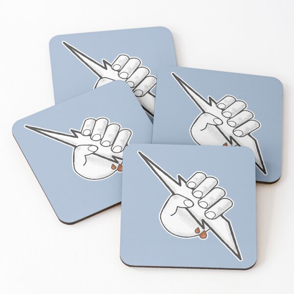 Item preview, Hand holding lightning designed and sold by IntrepidRiders.