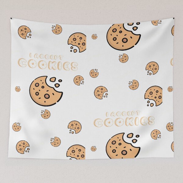 Item preview, I accept cookie T-shirts, Stickers, Leggings and many more designed and sold by hellonitish.
