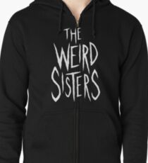 Sudadera con capucha y cremallera The Weird Sisters - Blanco