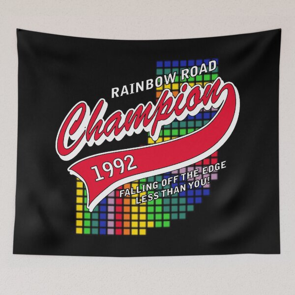 Item preview, Rainbow Road Champion designed and sold by ZZDeZignZ.
