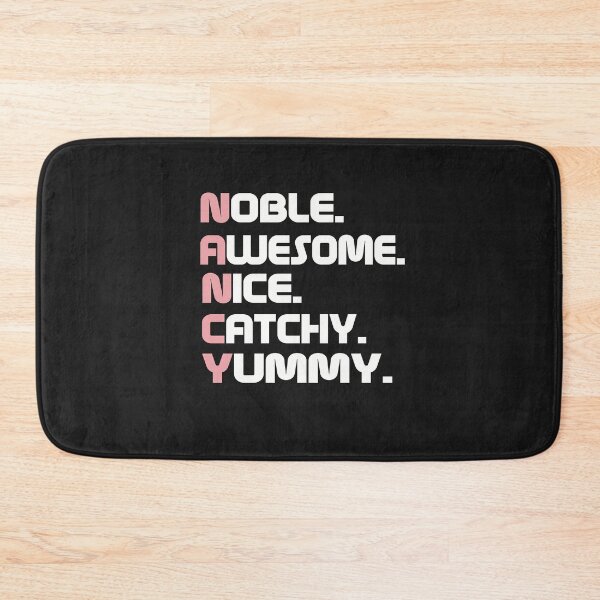 Item preview, Nancy Name Letters for Nancy designed and sold by TheBlueHeaven.