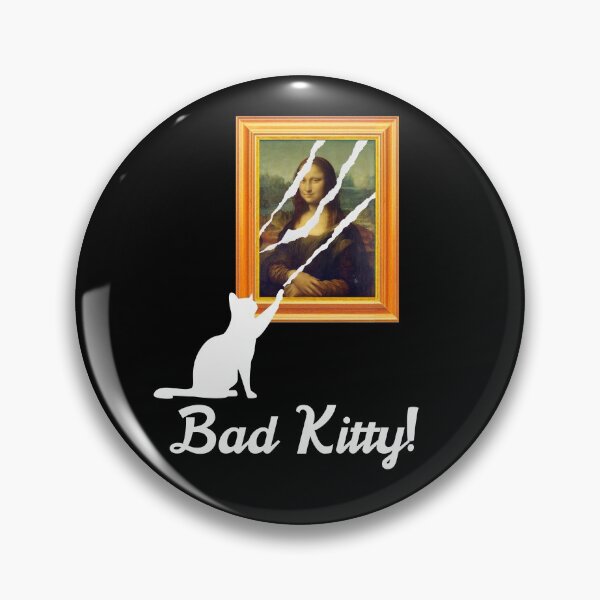 Artikelvorschau, Bad Kitty Mona Lisa - Für dunkle Hintergründe entworfen und verkauft von ebdesignz.