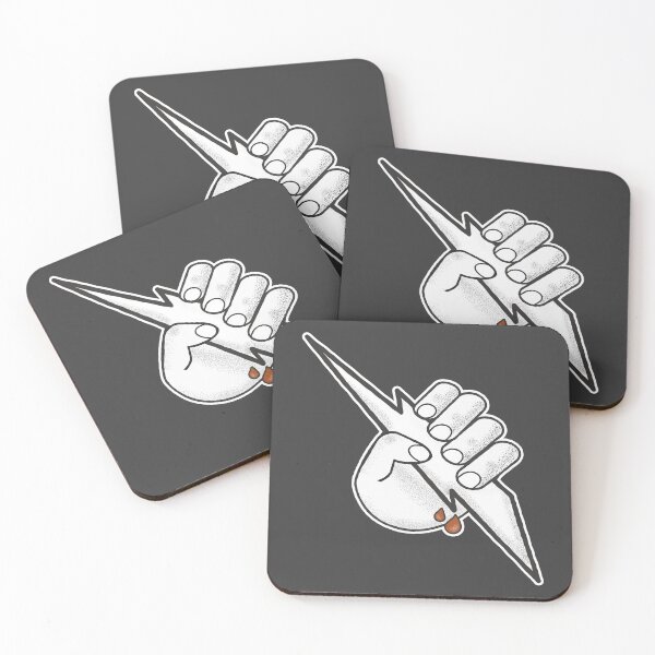 Item preview, Let´s ride Hand holding lightning designed and sold by IntrepidRiders.