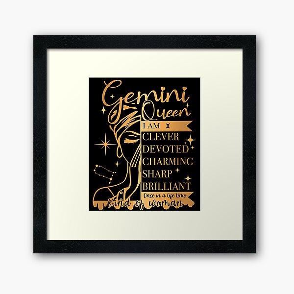 Gemini Facts Zodiac Sign Astrology Birthday Gift