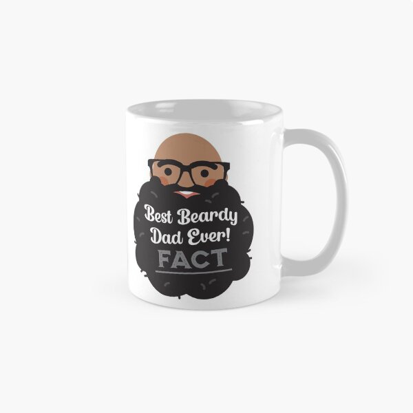 Item preview, Best (Black) Beardy Dad Ever -FACT- designed and sold by VicEllisArt.