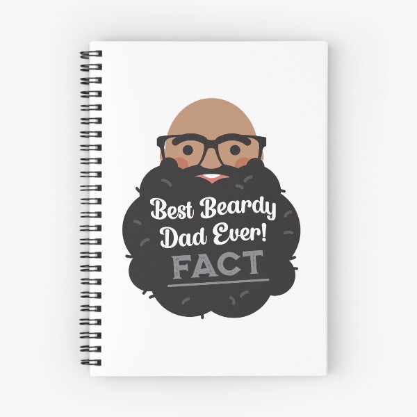 Item preview, Best (Black) Beardy Dad Ever -FACT- designed and sold by VicEllisArt.