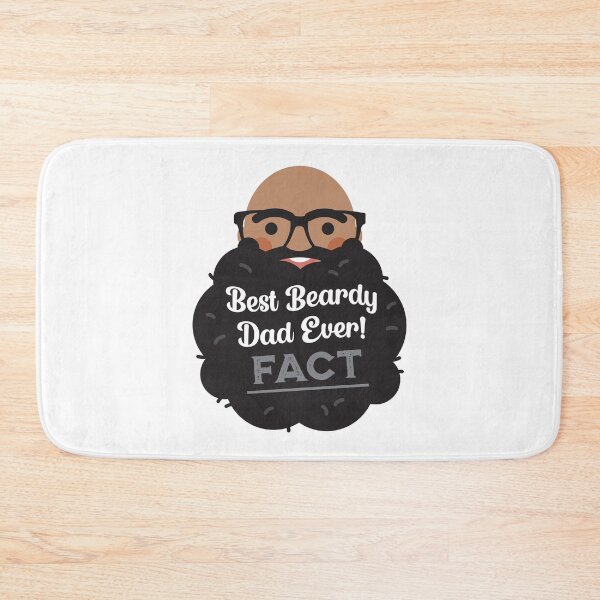 Item preview, Best (Black) Beardy Dad Ever -FACT- designed and sold by VicEllisArt.