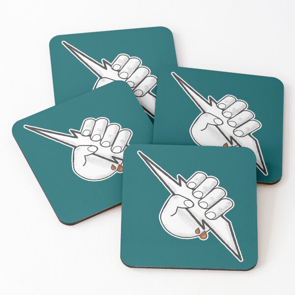 Item preview, Hand holding lightning designed and sold by IntrepidRiders.