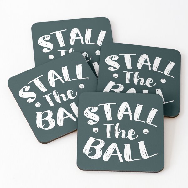 Item preview, Stall The Ball (Dark Green BG) designed and sold by FilipeFerreira.