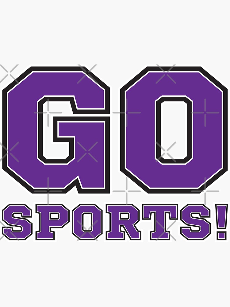 Go Sports!' Sticker | Spreadshirt