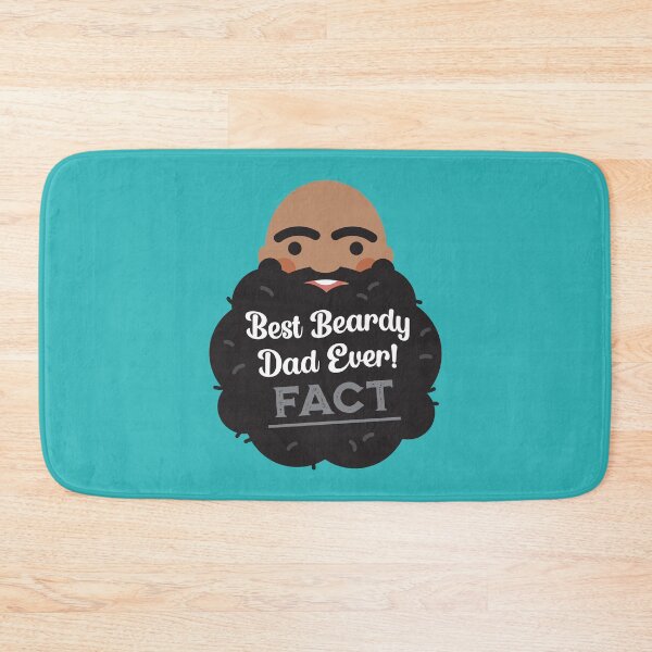 Item preview, Best (Black) Beardy Dad Ever -FACT!- designed and sold by VicEllisArt.