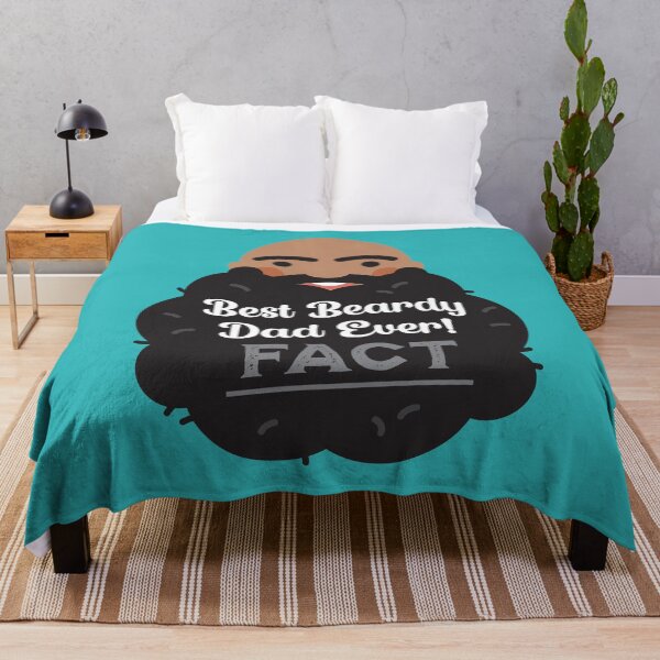 Item preview, Best (Black) Beardy Dad Ever -FACT!- designed and sold by VicEllisArt.