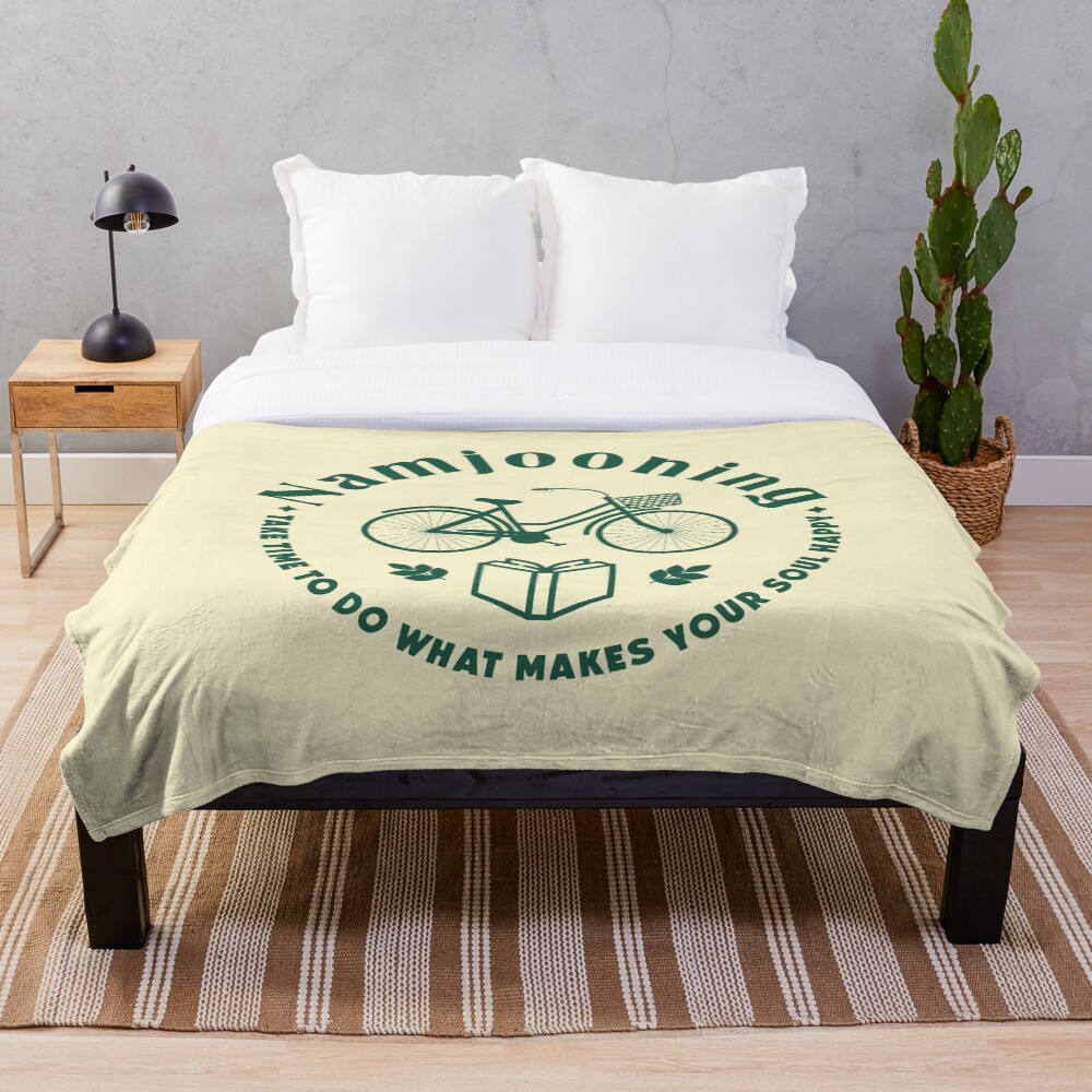 Item preview, Throw Blanket designed and sold by sittingdowntype.