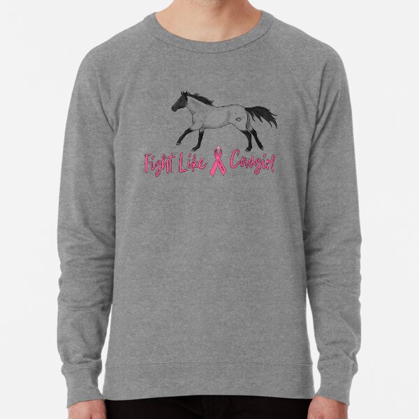 Fundraiser Design- Carrie Tough- Blue Roan Lightweight Sweatshirt