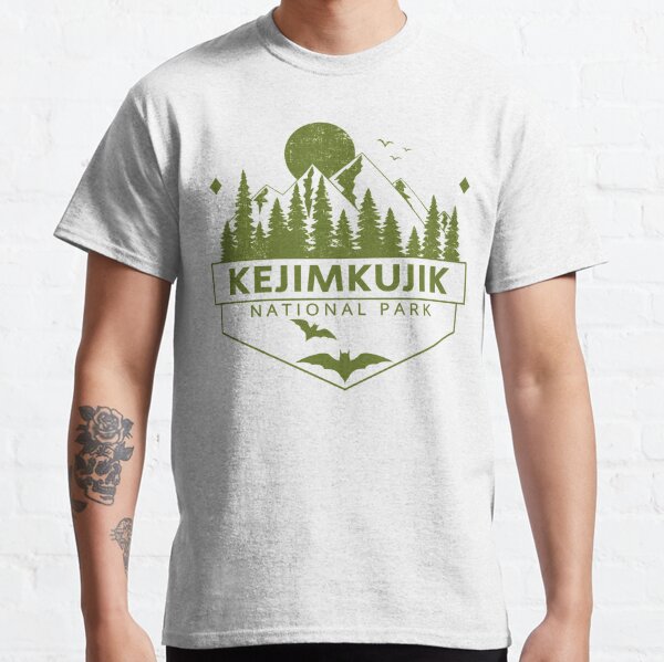 Merch- Hiking Aesthetic T-Shirt – Louisville Vegan Jerky Company