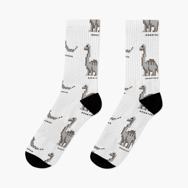 Item preview, Long neck dinosaur pixel art design. designed and sold by CIMANN.