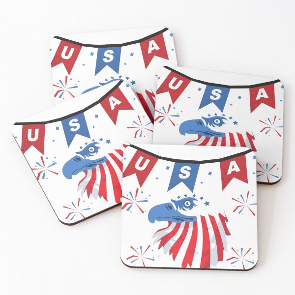 Item preview, Happy 4th of July (Happy USA Independence Day), Cool 4th of July  designed and sold by KashifMohiuddin.
