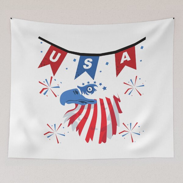 Item preview, Happy 4th of July (Happy USA Independence Day), Cool 4th of July  designed and sold by KashifMohiuddin.