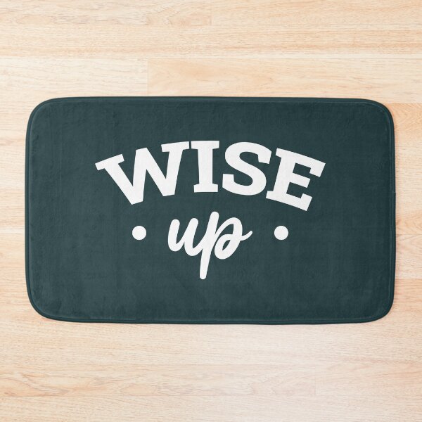 Item preview, Wise Up (Dark Green BG) designed and sold by FilipeFerreira.