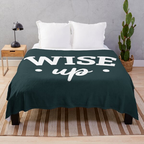 Item preview, Wise Up (Dark Green BG) designed and sold by FilipeFerreira.