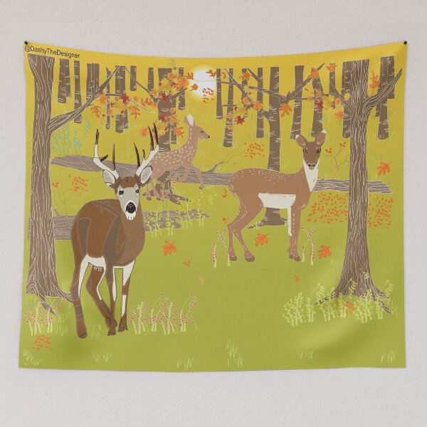 Item preview, Oh Deer Forest designed and sold by DashyDesigns.