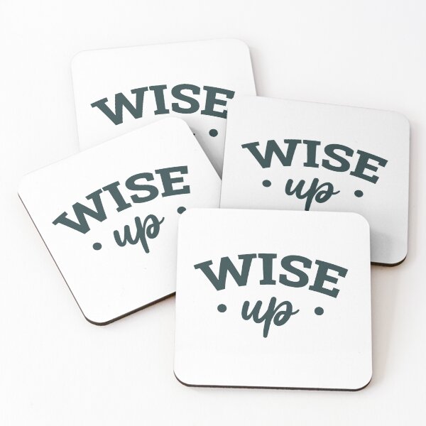 Item preview, Wise Up (Dark Green) designed and sold by FilipeFerreira.