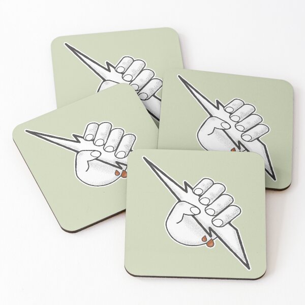 Item preview, Hand holding lightning designed and sold by IntrepidRiders.