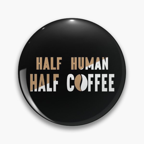 Item preview, Half human Half coffee designed and sold by plussorn.