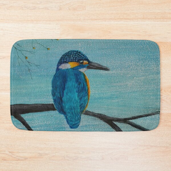 Item preview, Kingfisher waiting patiently by the stream designed and sold by Diane Hunter Art.