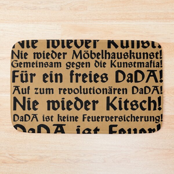 Item preview, DaDA - no more art designed and sold by Rainer Kristuf.
