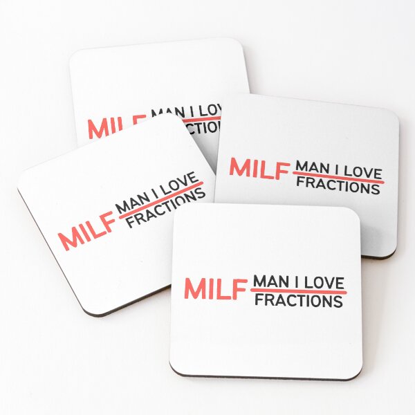 Item preview, MILF Man I Love Fractions | Maths Geek | Mathematician designed and sold by itsokaybyme.