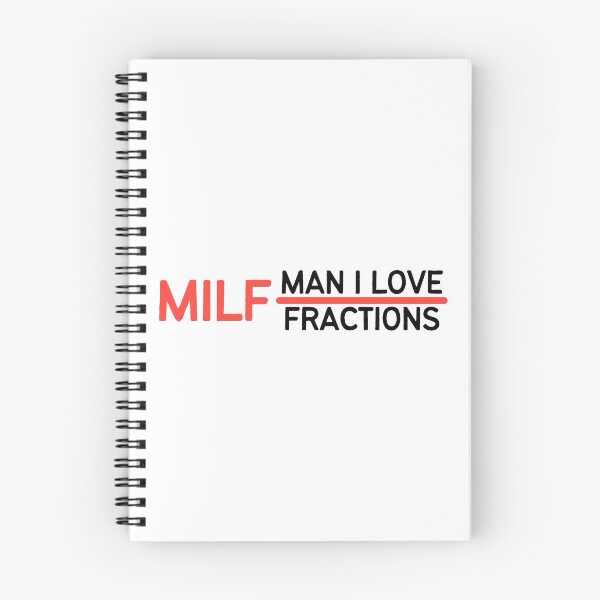 Item preview, MILF Man I Love Fractions | Maths Geek | Mathematician designed and sold by itsokaybyme.