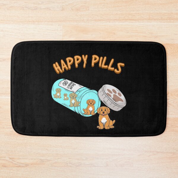 Item preview, Happy Pills Golden Doodle designed and sold by designeclipse.