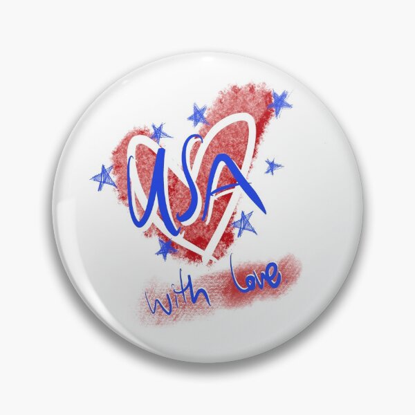 Item preview, Usa with love wording typography  designed and sold by HiAnusorn.