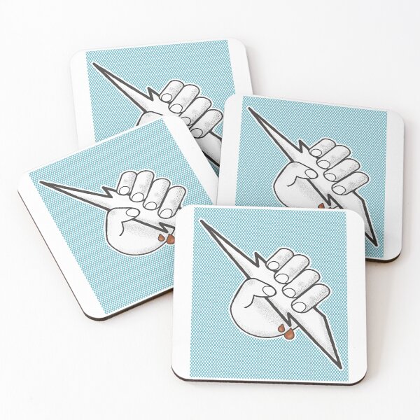 Item preview, Hand holding lightning designed and sold by IntrepidRiders.