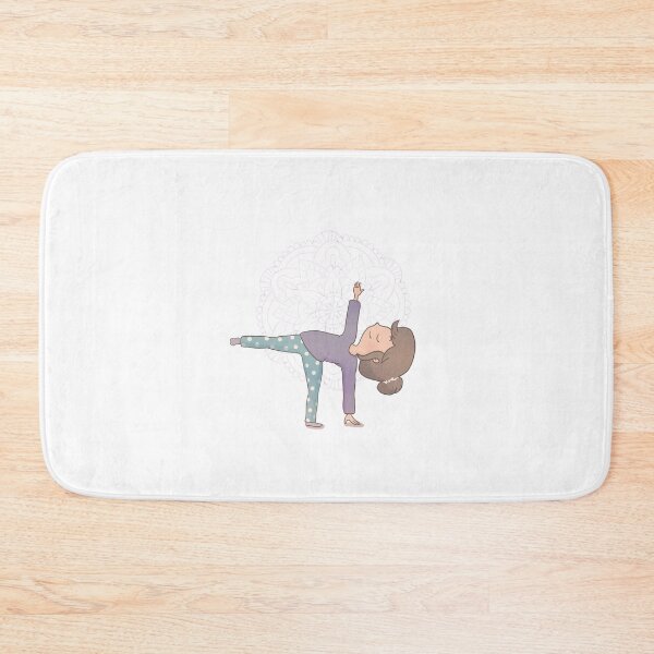 Item preview, Yoga Girl - Half Moon Pose designed and sold by Rita Cuppari.