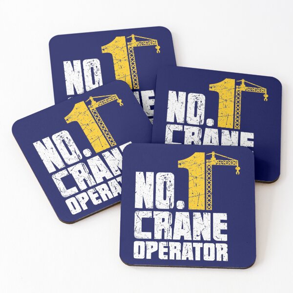 Item preview, Funny Crane Operator Construction Operator Tower Distressed No. 1 designed and sold by niftee.